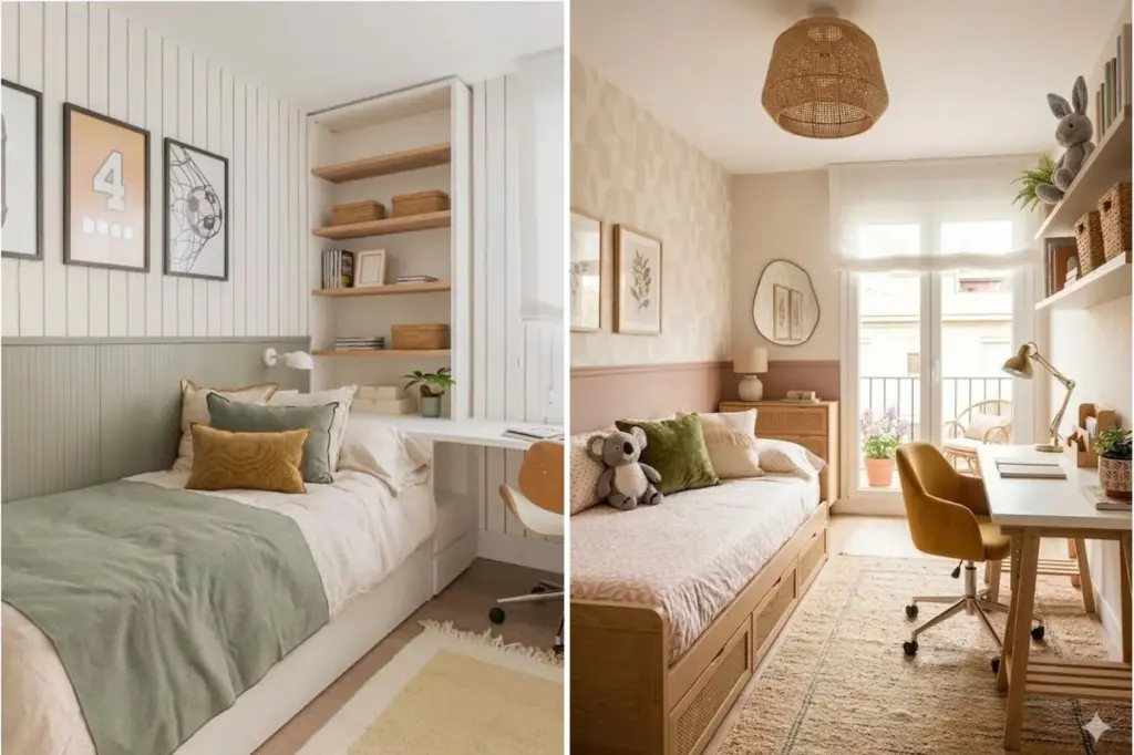 Dormitorio estrecho: 5 trucos de Interiorismo para ganar metros sin reformas