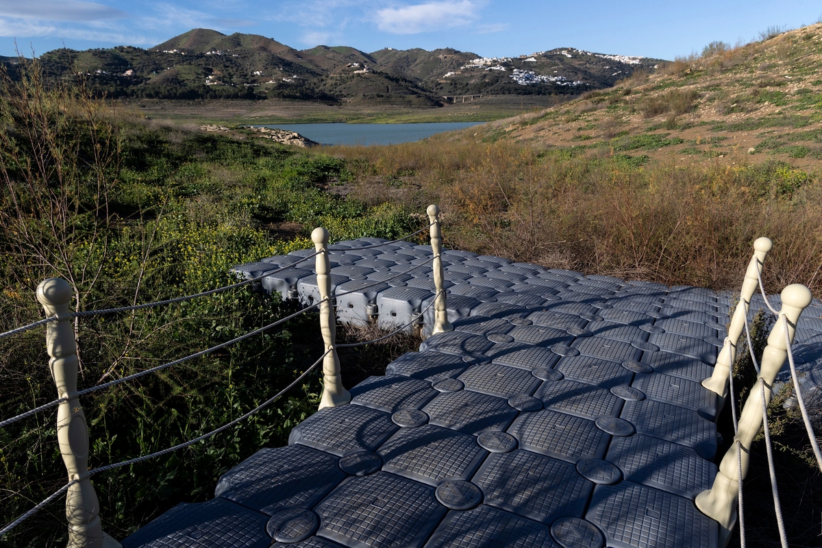 Cuanto cambió la capacidad de los embalses de agua en España (EFE)