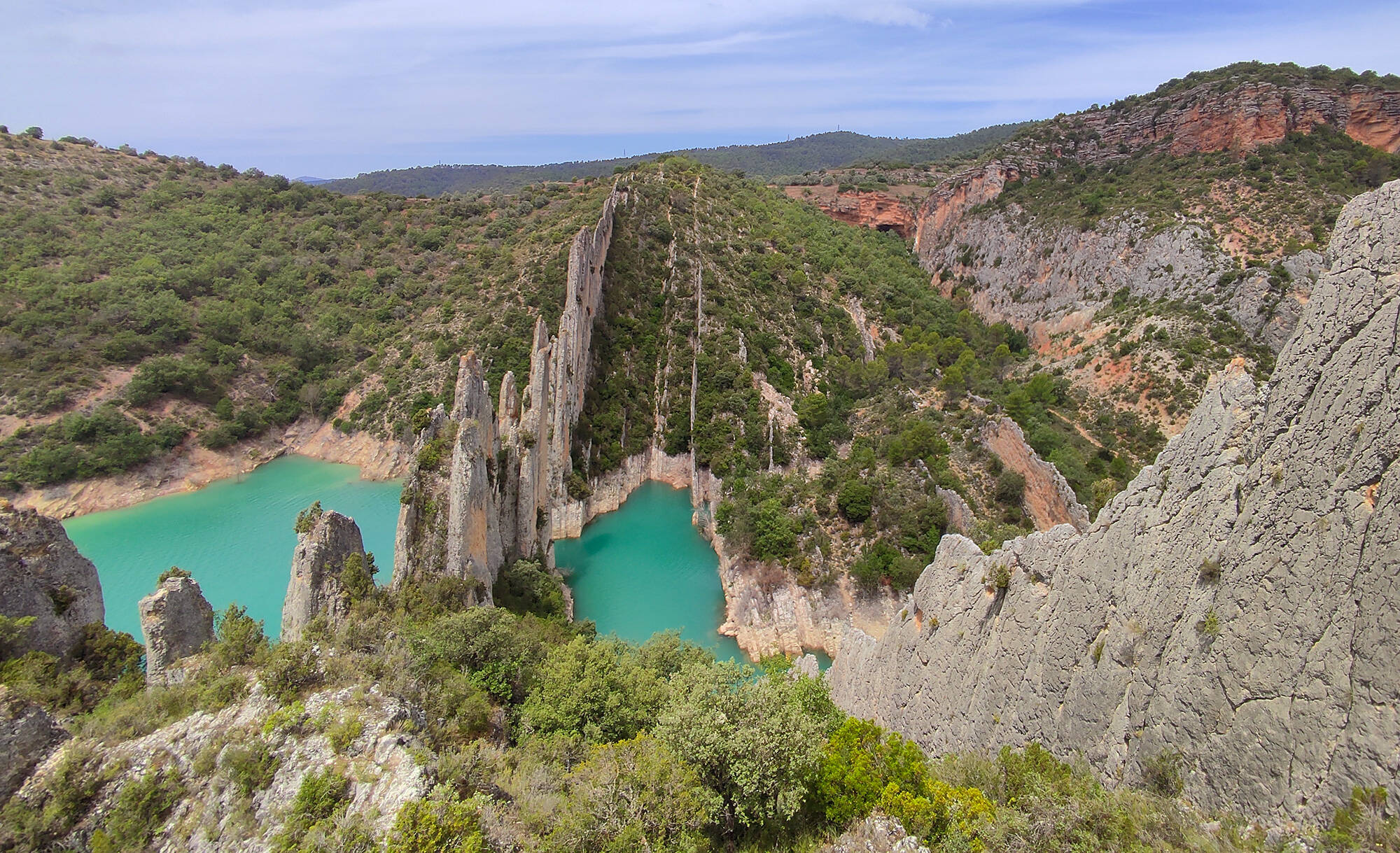 Foto: El pueblo de Aragón que guarda su particular ‘muralla china’. (Congost Montrebei)