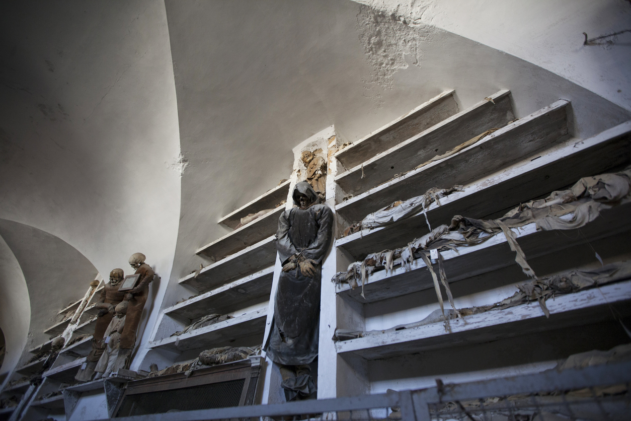 Las Catacumbas de los Capuchinos (iStock)