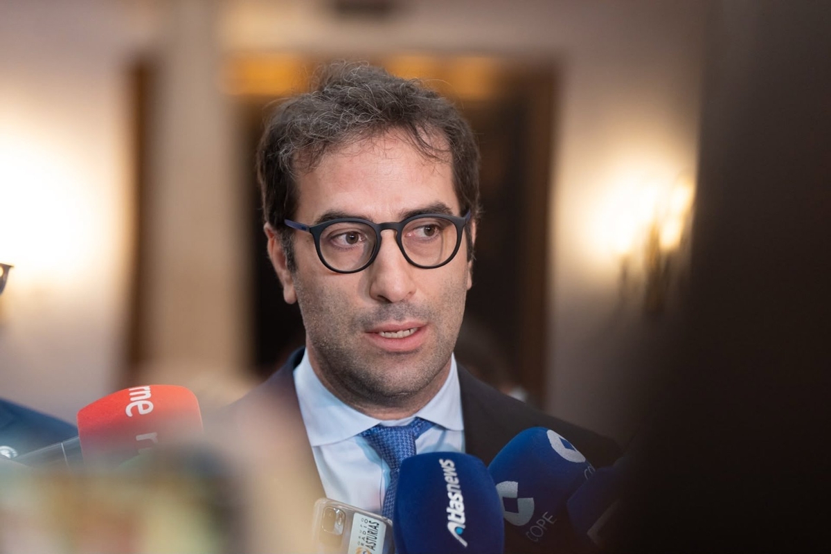 El vicepresidente primero y ministro de Economía, Comercio y Empleo, Carlos Cuerpo(JUAN VEGA/Europa Press)