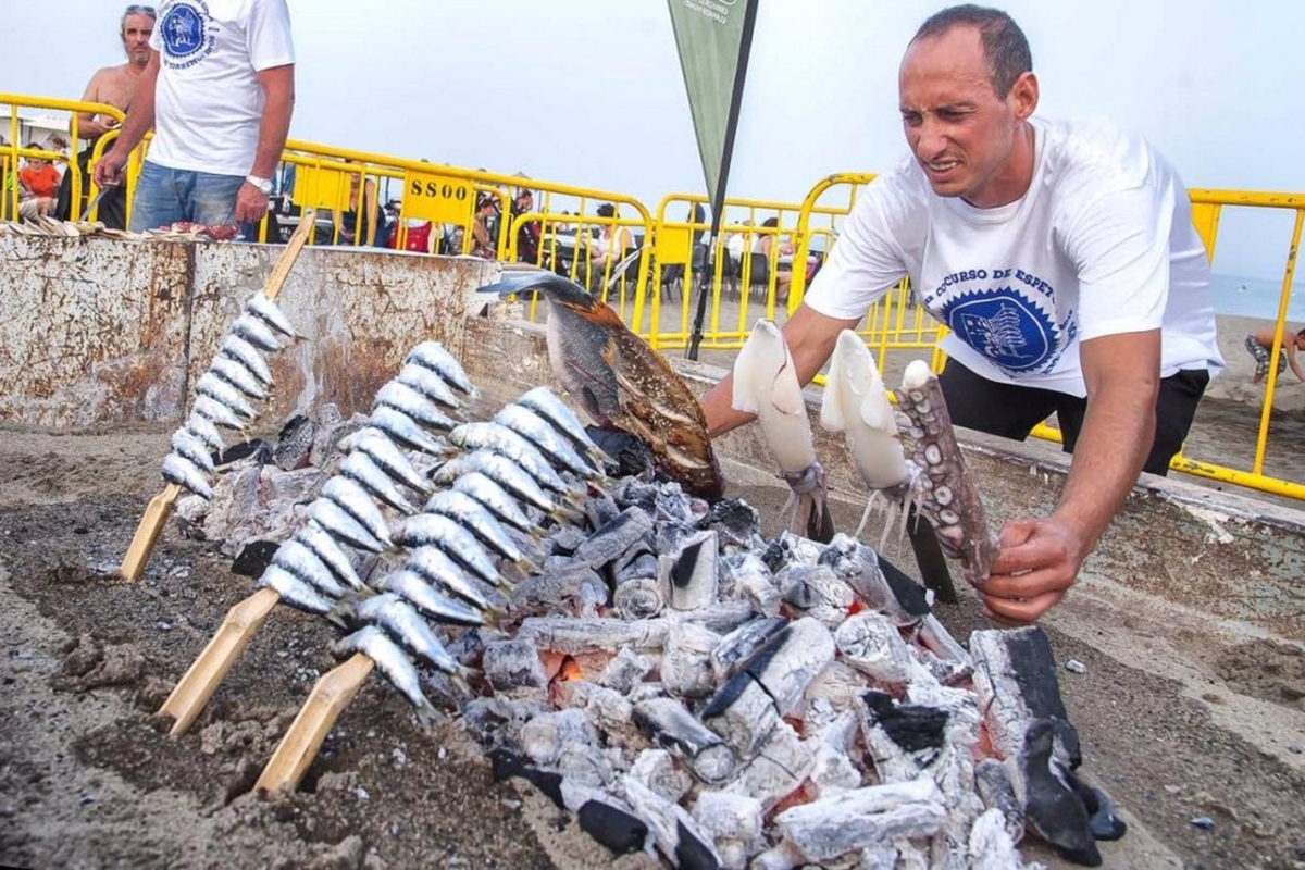 Un espetero en Torremolinos. (Europa Press)