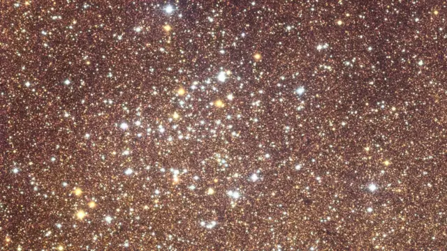 Un cúmulo estelar abierto, captado por el telescopio Euclid