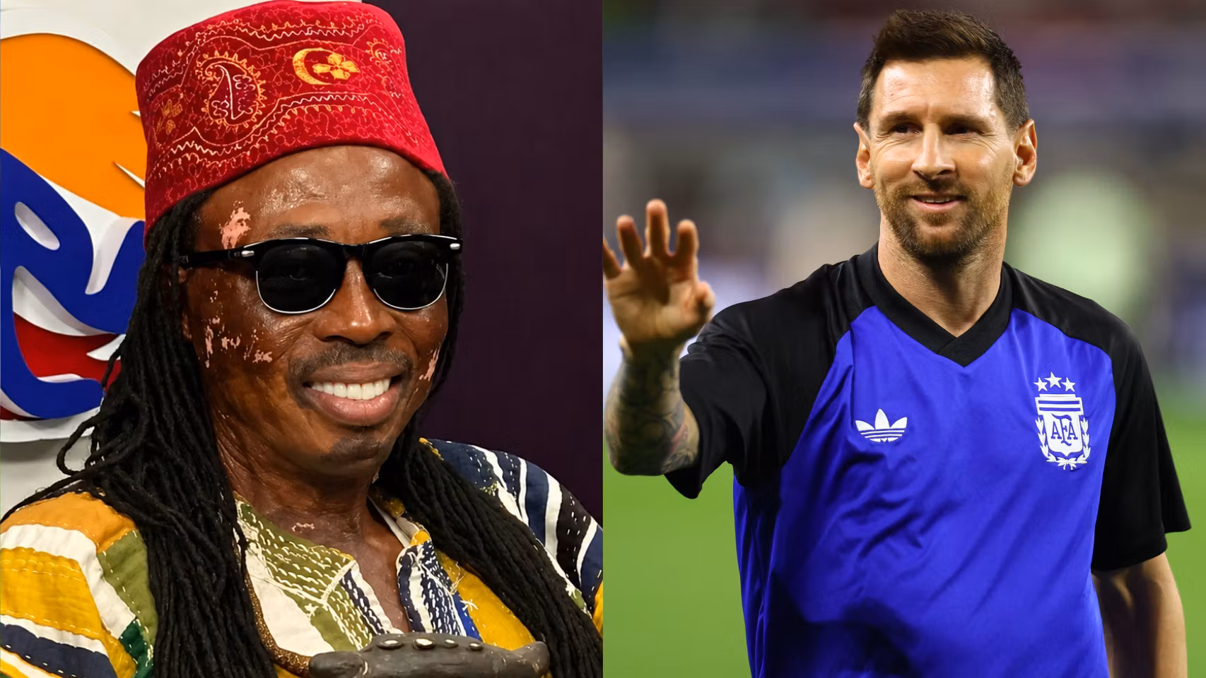 El brujo de Ghana y Leo Messi