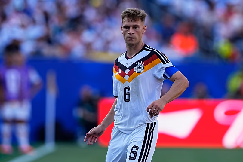 Germany’s captain Joshua Kimmich during the match against Paraguay in Boston, Monday, 29 June 2026. (AP Photo/Petr David Josek)