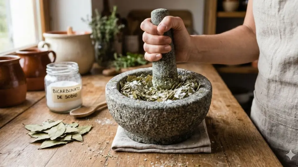 Humedad y malos olores: el truco del bicarbonato de sodio y hojas de laurel