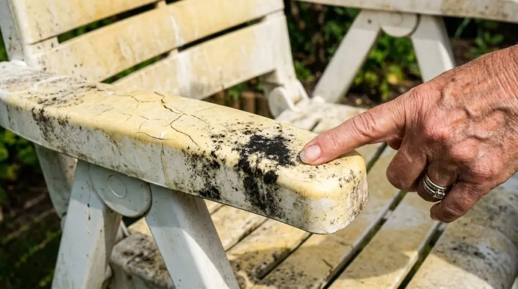 Muebles de jardín como nuevos: el secreto de la Esponja mágica por 1€
