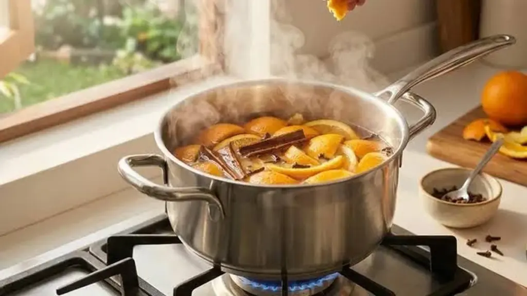 No tires la cáscara de naranja: el truco de 20 minutos para una cocina impecable