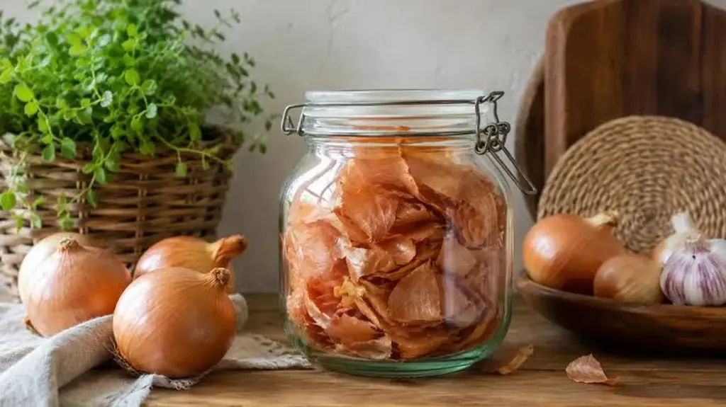 No tires la piel de cebolla: el tesoro para Pascua y tus plantas