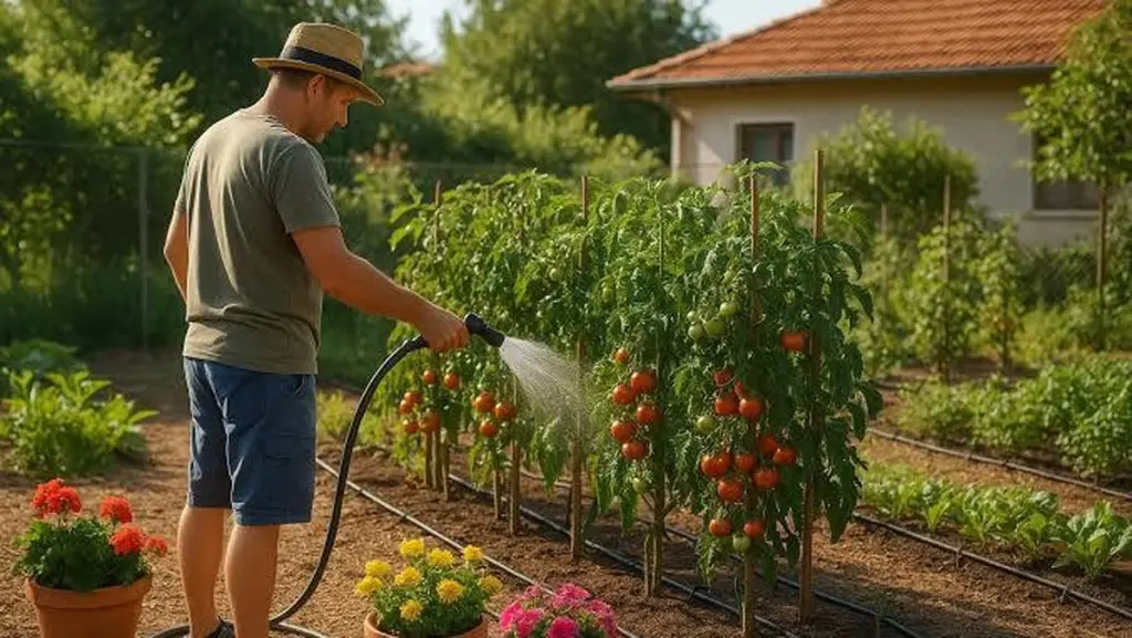 Olas de calor: el truco para que tus tomates no mueran por falta de riego