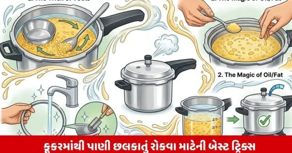 Olla de presión limpia: el truco de la cocina india sin derrames