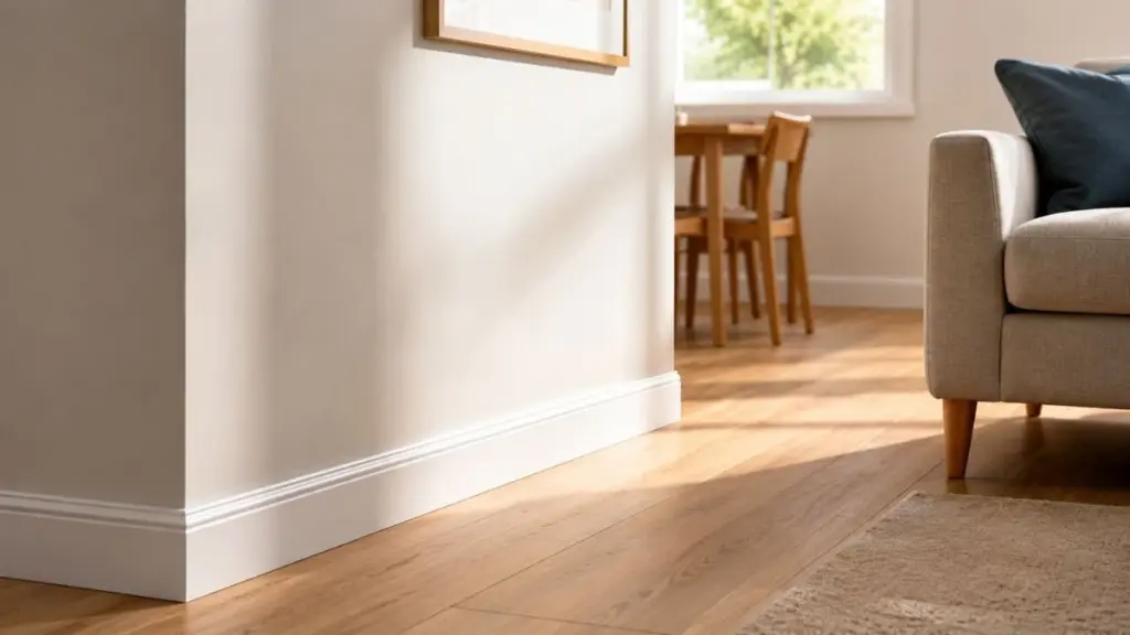 Pared impecable: el truco del Zócalo (Rodapié) para que tu casa parezca de lujo