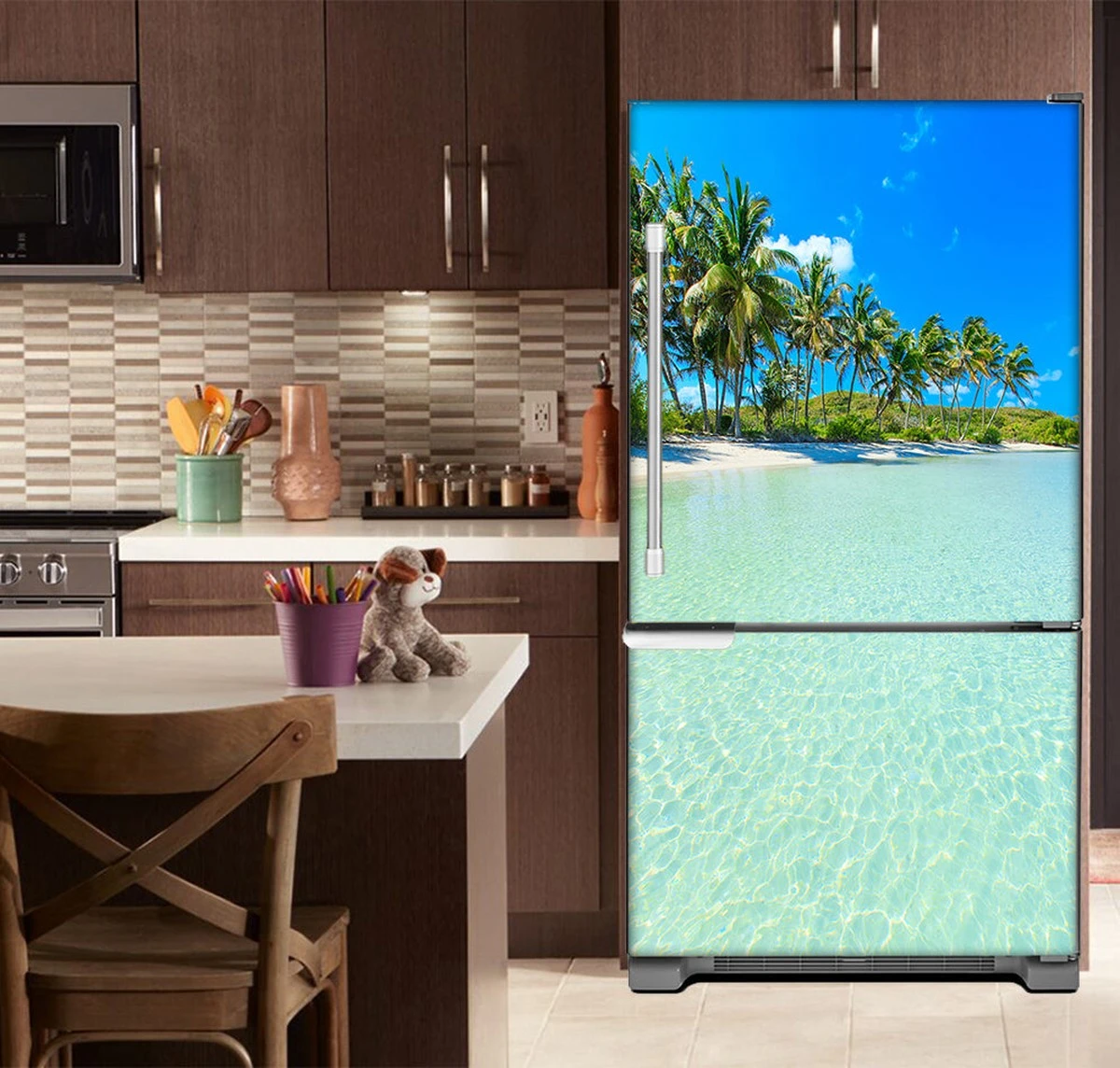 Refrigerador impecable: la funda para refrigerador que renueva tu cocina sin obras - image 1