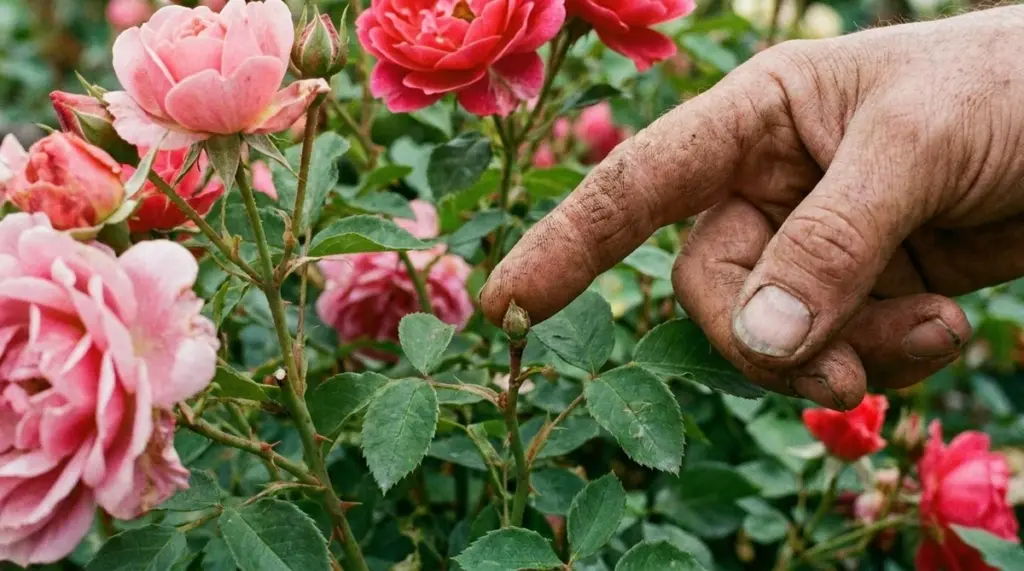 Rosal sin flores: la técnica de Poda de los 5 folíolos para un jardín eterno