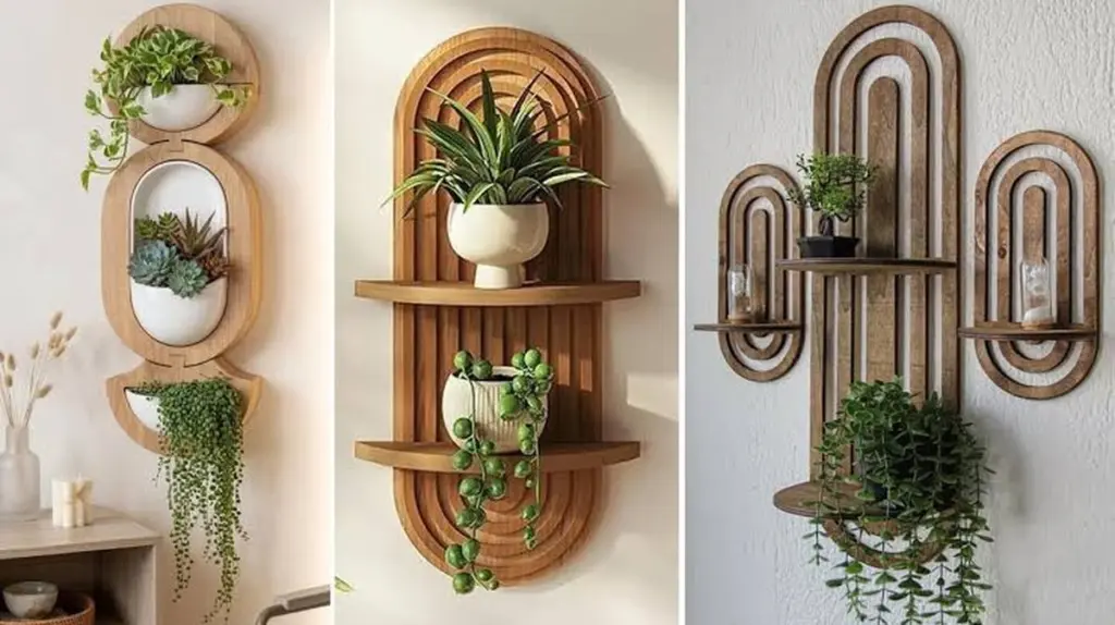 Sala de estar de lujo: usa estas macetas de pared modernas para transformarla