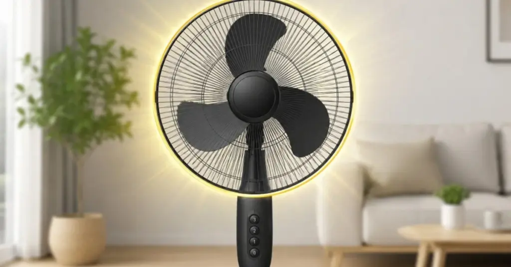 Ventilador eléctrico de 3 aspas: el secreto del motor para ahorrar luz