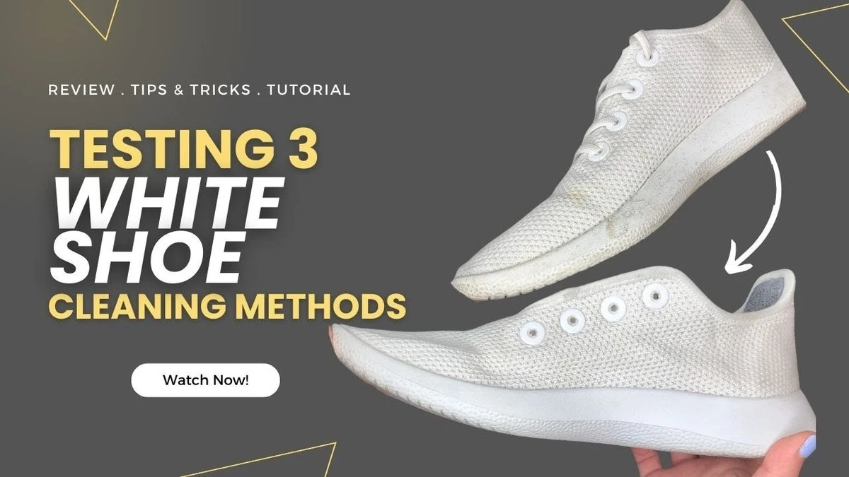 Zapatillas amarillentas: mézclalo con Bicarbonato de sodio y Agua oxigenada en 10 minutos - image 1