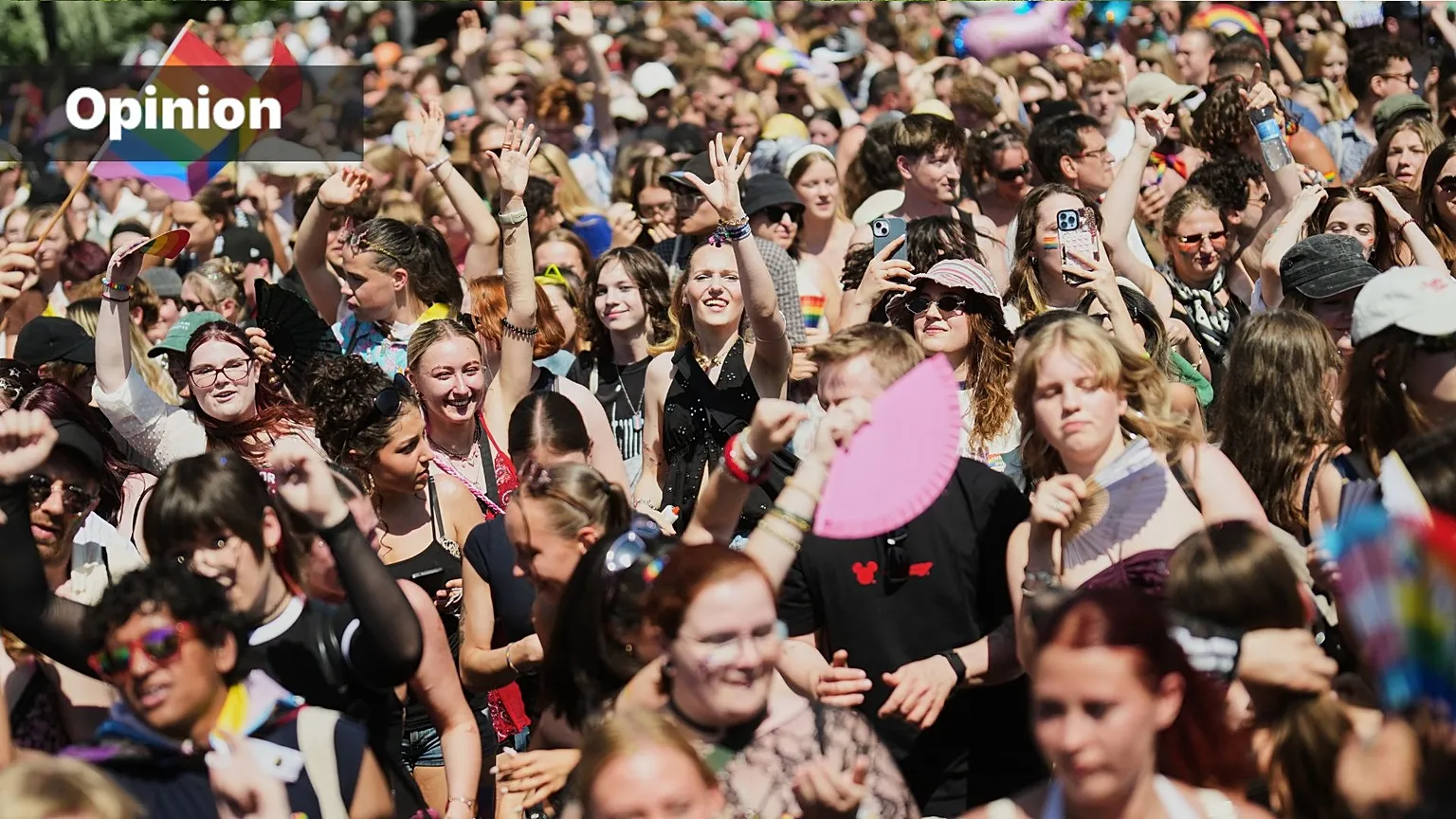 Hundreds of thousands celebrate Christopher Street Day (CSD) in Berlin on 25 July 2026 (AP Photo/Markus Schreiber)