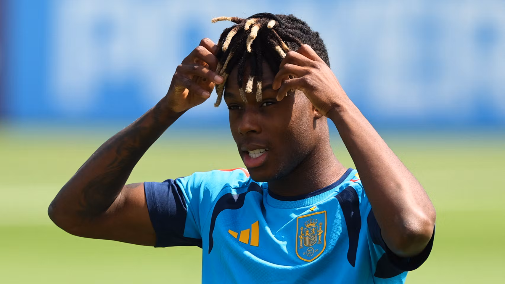 Nico Williams, durante el Mundial 2026.