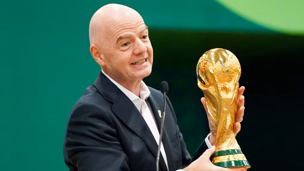 El presidente de la FIFA, Gianni Infantino.