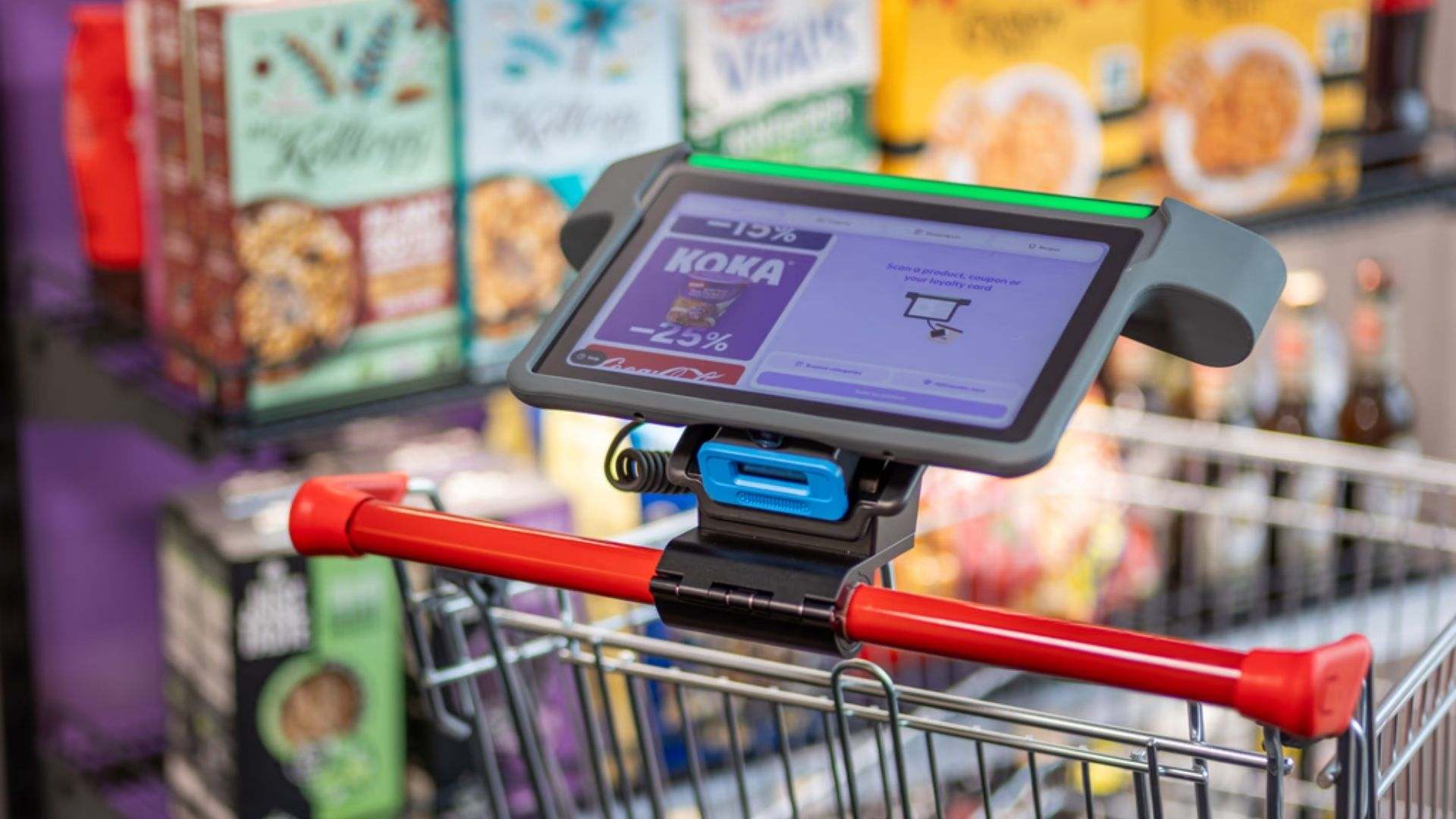 Llegan los nuevos carritos de la compra inteligentes a los supermercados