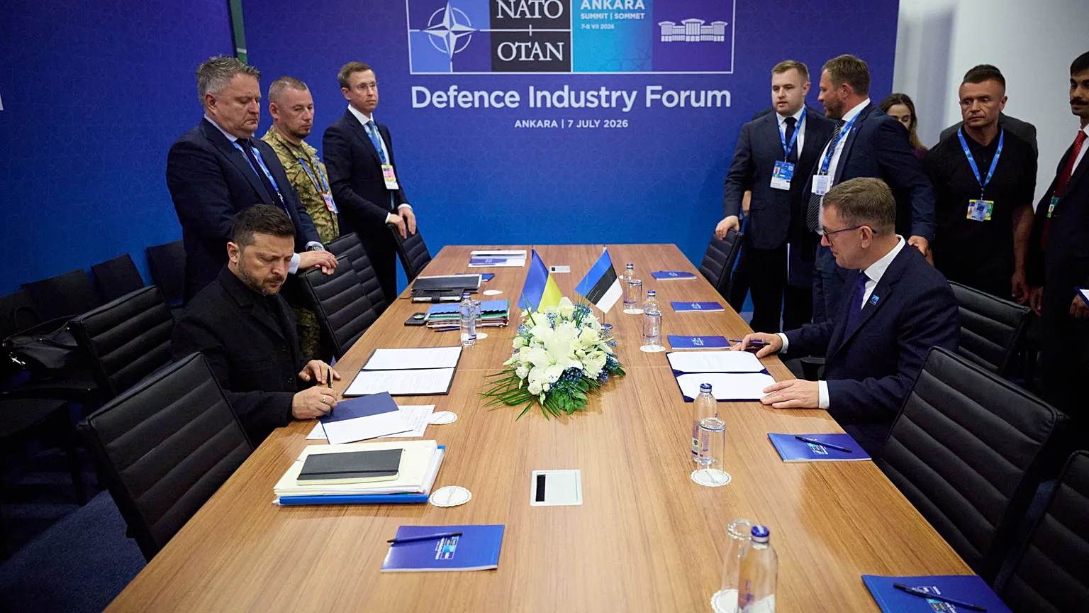 The agreement will deepen cooperation between the Estonian and Ukrainian defence industry.
