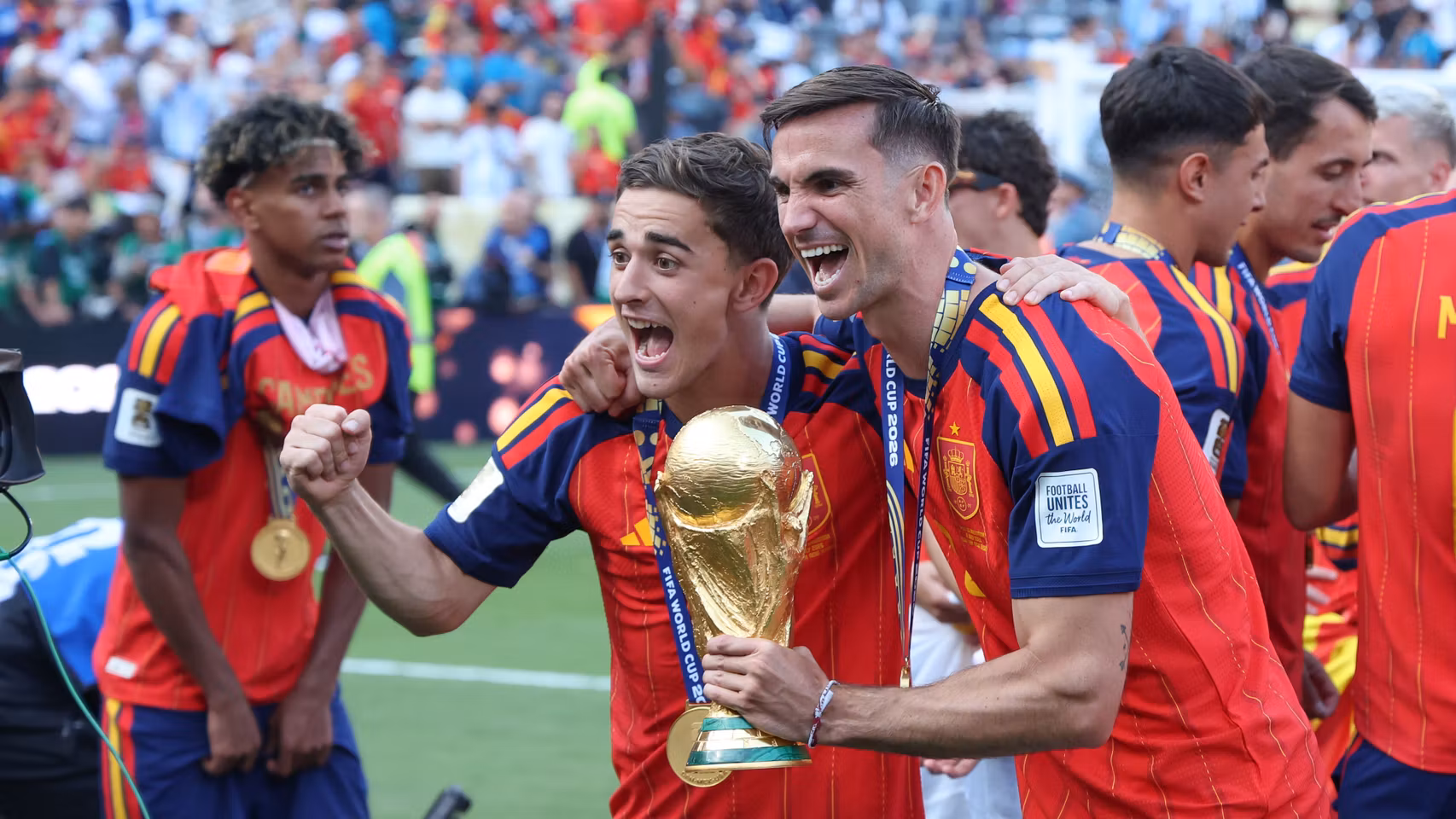 Fabián y Gavi.