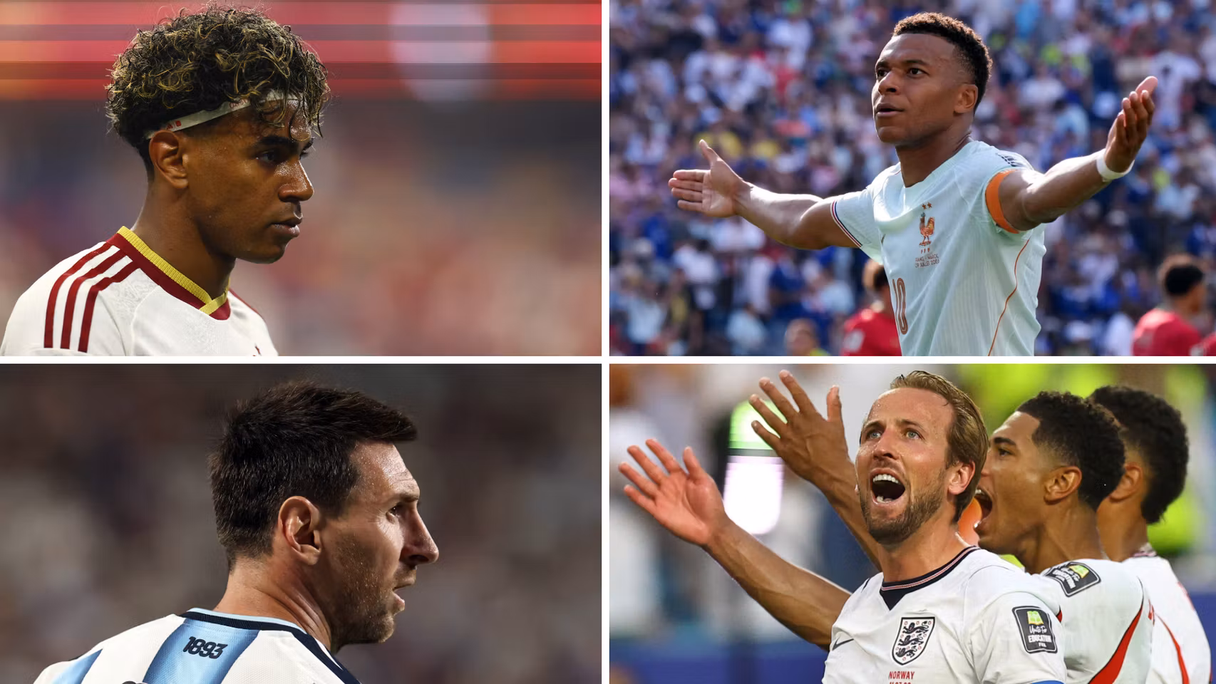 Montaje de las semifinales del Mundial.