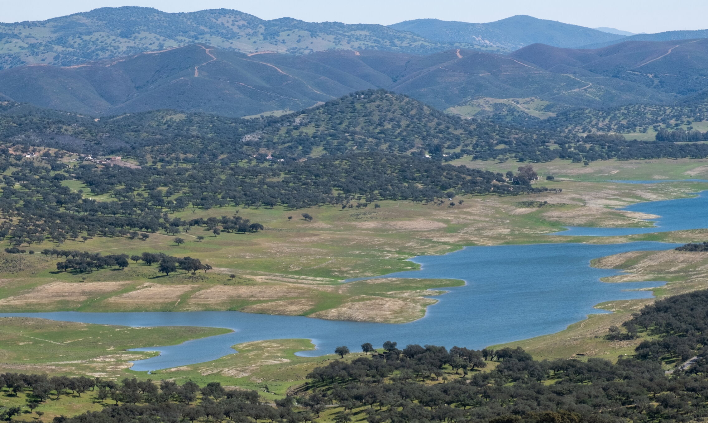 Vista de la Sierra de Aracena. (EFE)