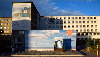 Imagen de Prora, el complejo turístico que idearon los nazis. (AFP)