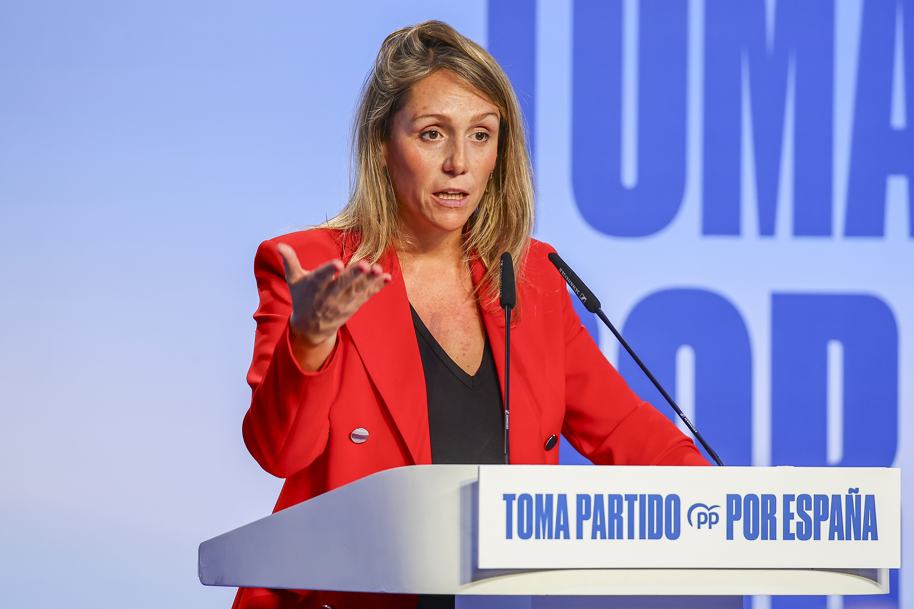 La vicesecretaria de Coordinación Sectorial del PP, Alma Ezcurra.