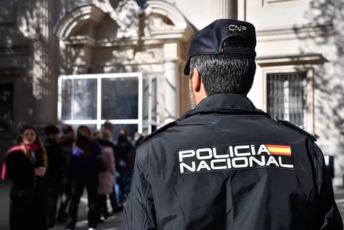 Un agente de la Policía Nacional en una imagen de archivo.