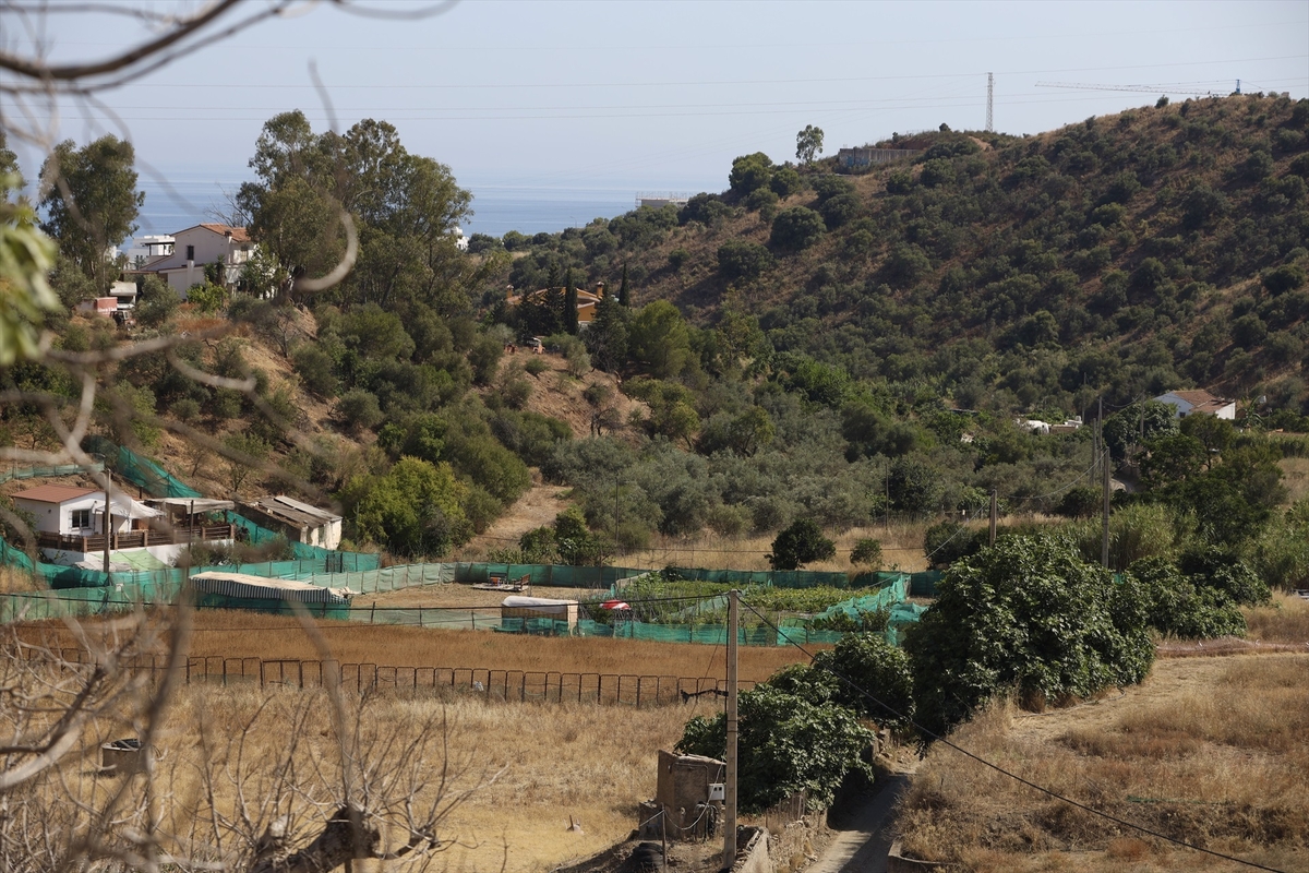Zona en la que han localizado el cádaver de una mujer dentro de un pozo. A 01 de julio de 2026, en Rincón de la Victoria (Málaga, Andalucía, España)