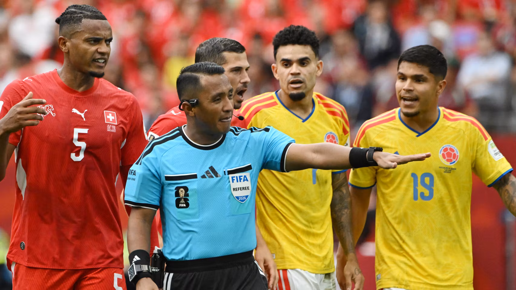 Iván Barton, durante un partido del Mundial.