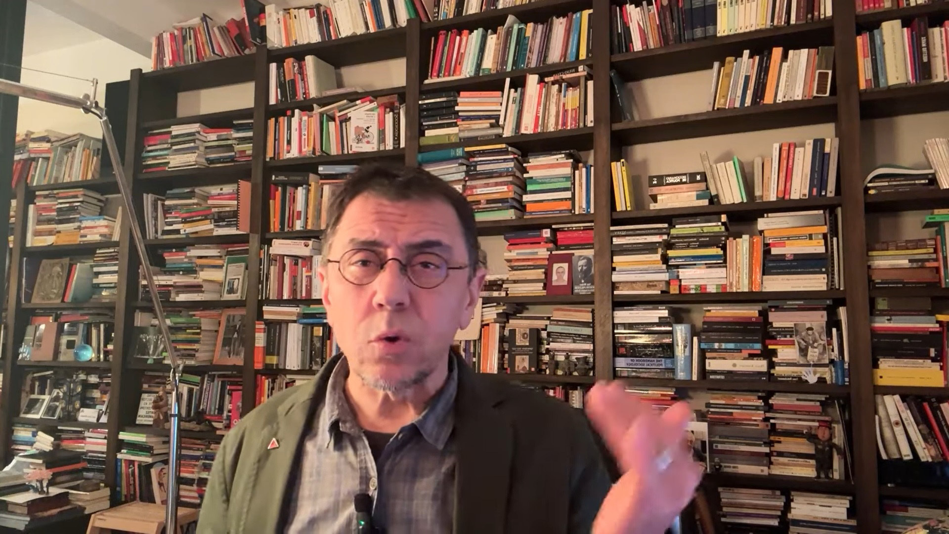 Juan Carlos Monedero, fundador de Podemos.