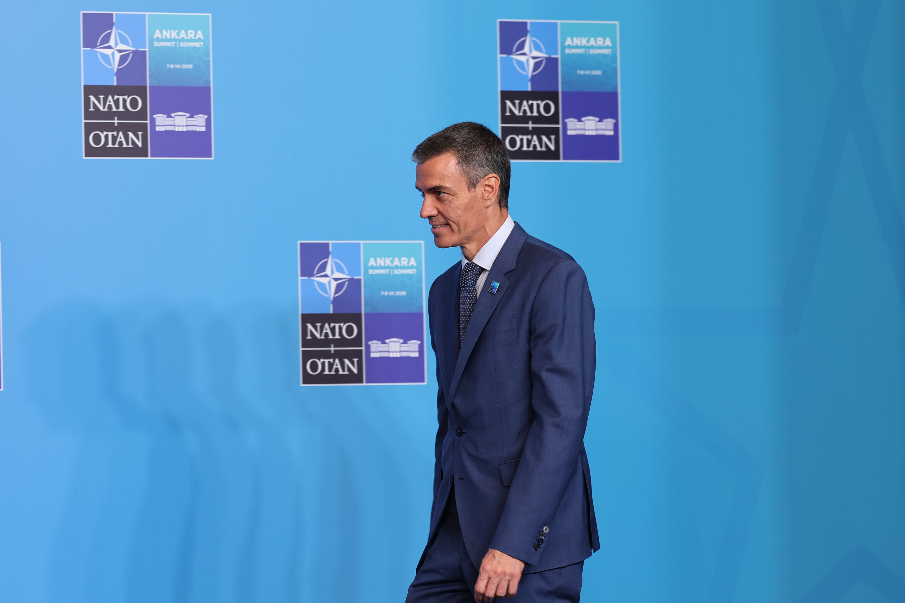 El presidente del Gobierno, Pedro Sánchez, la pasada semana en la cumbre de la OTAN en Ankara