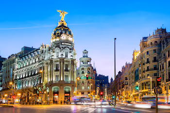 Gran Vía de Madrid.