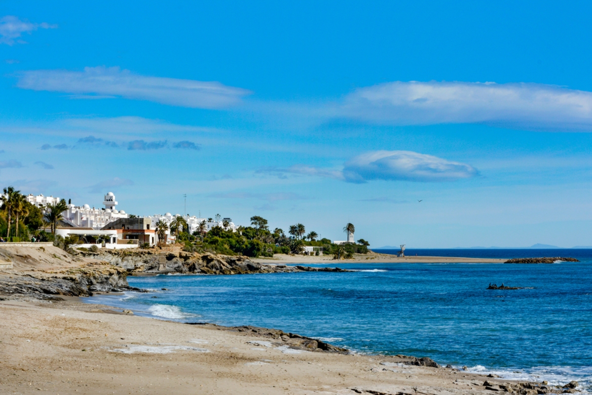 Playa de Mojácar, en Almería (Shutterstock España).