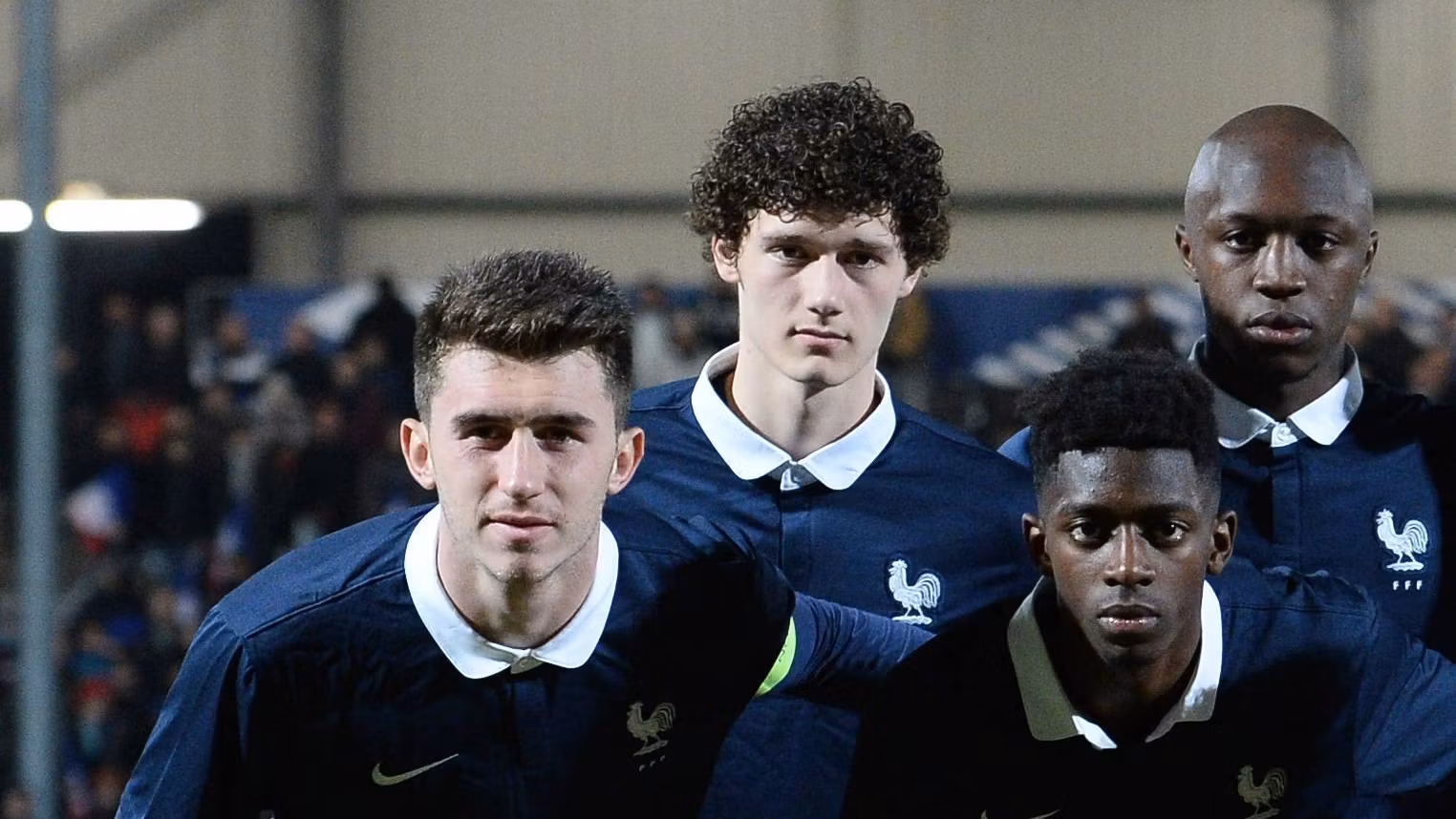 Laporte vistiendo los colores de Francia.