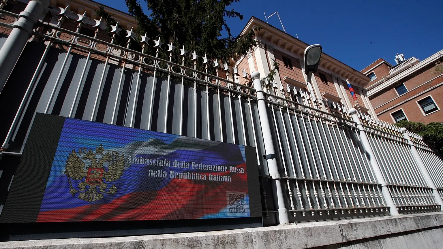 The Russian Embassy in Rome, 31 March, 2021