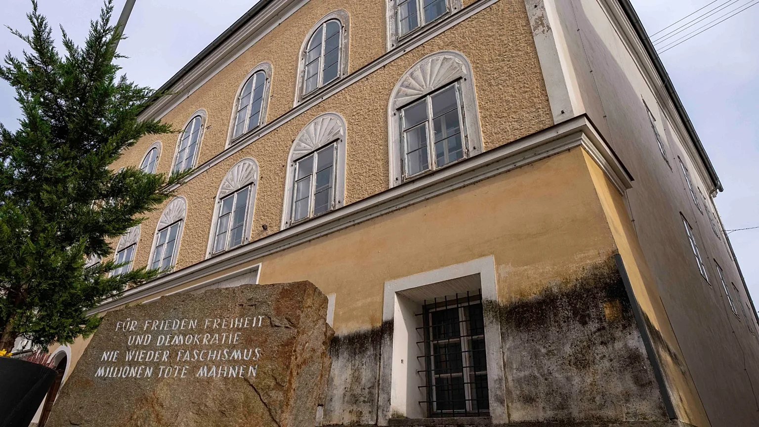 Hitler's birthplace in Braunau am Inn in Austria