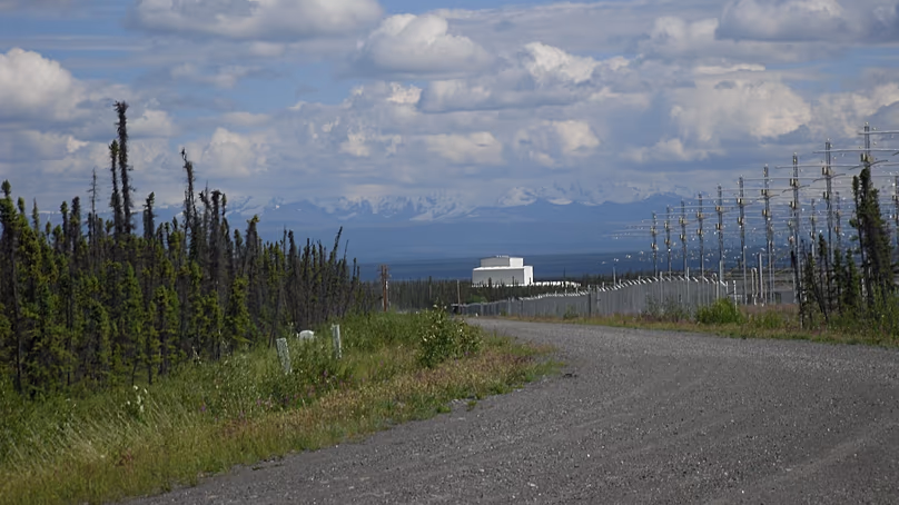 The unclassified site is surrounded by woods within 5000 acres located 200 miles west of Anchorage and eight miles from the town of Gakona, Alaska. 