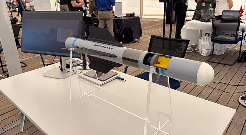 MBDA-interceptor missile mock up at NATO's Industry Day, 30/06/2026