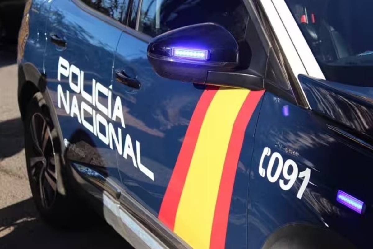 Un coche de la Policía Nacional.