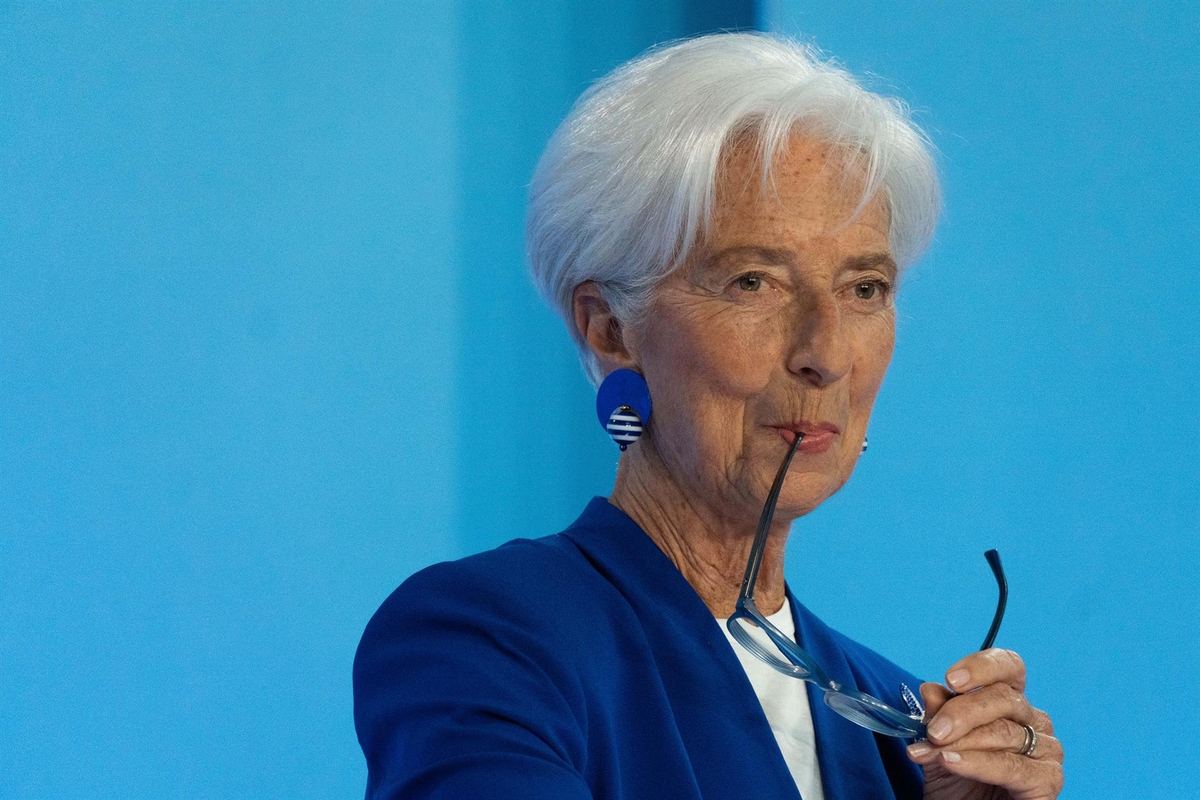Christine Lagarde, presidenta del Banco Central Europeo (BCE). (Europa Press)