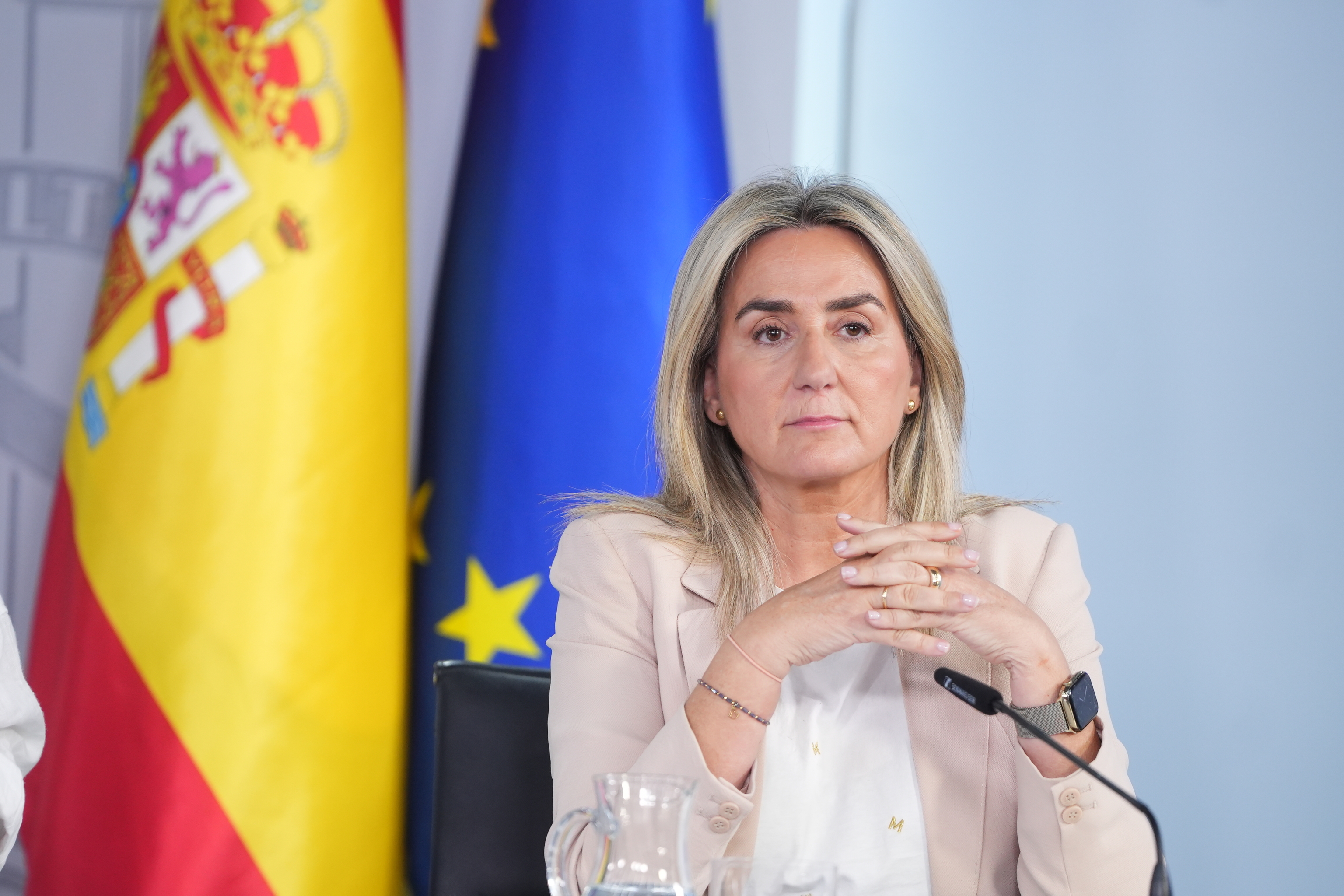 La ministra de Educación, Milagros Tolón,