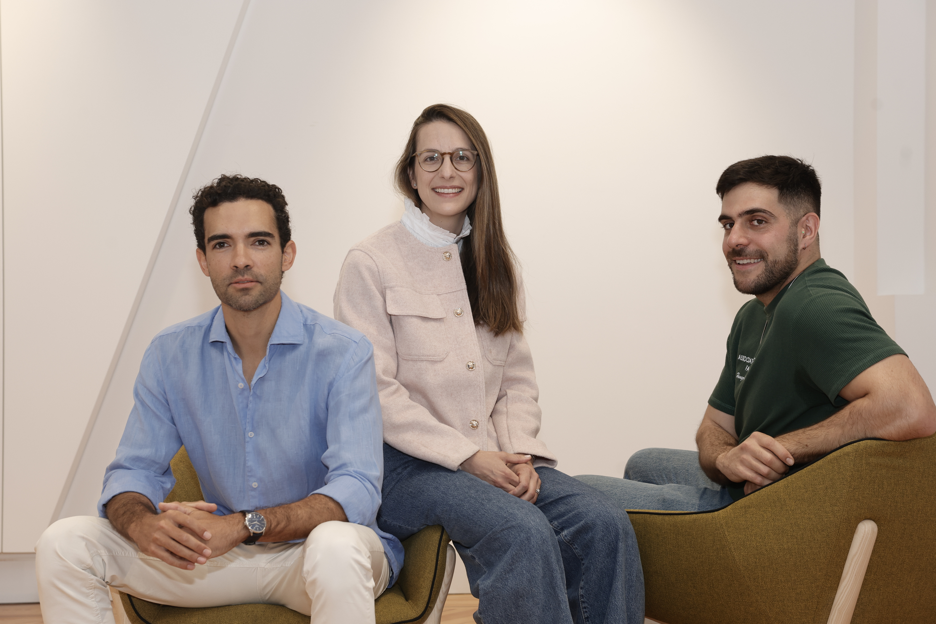 Jorge Mestro, Cayetana de Urbina y Nacho Losilla, jóvenes que buscan un propósito.