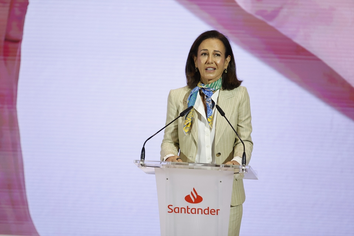 Ana Botín, presidenta del Banco Santander. (Antonio Gutiérrez / Europa Press)