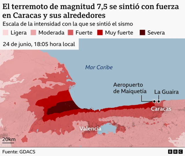 Mapa Venzuela