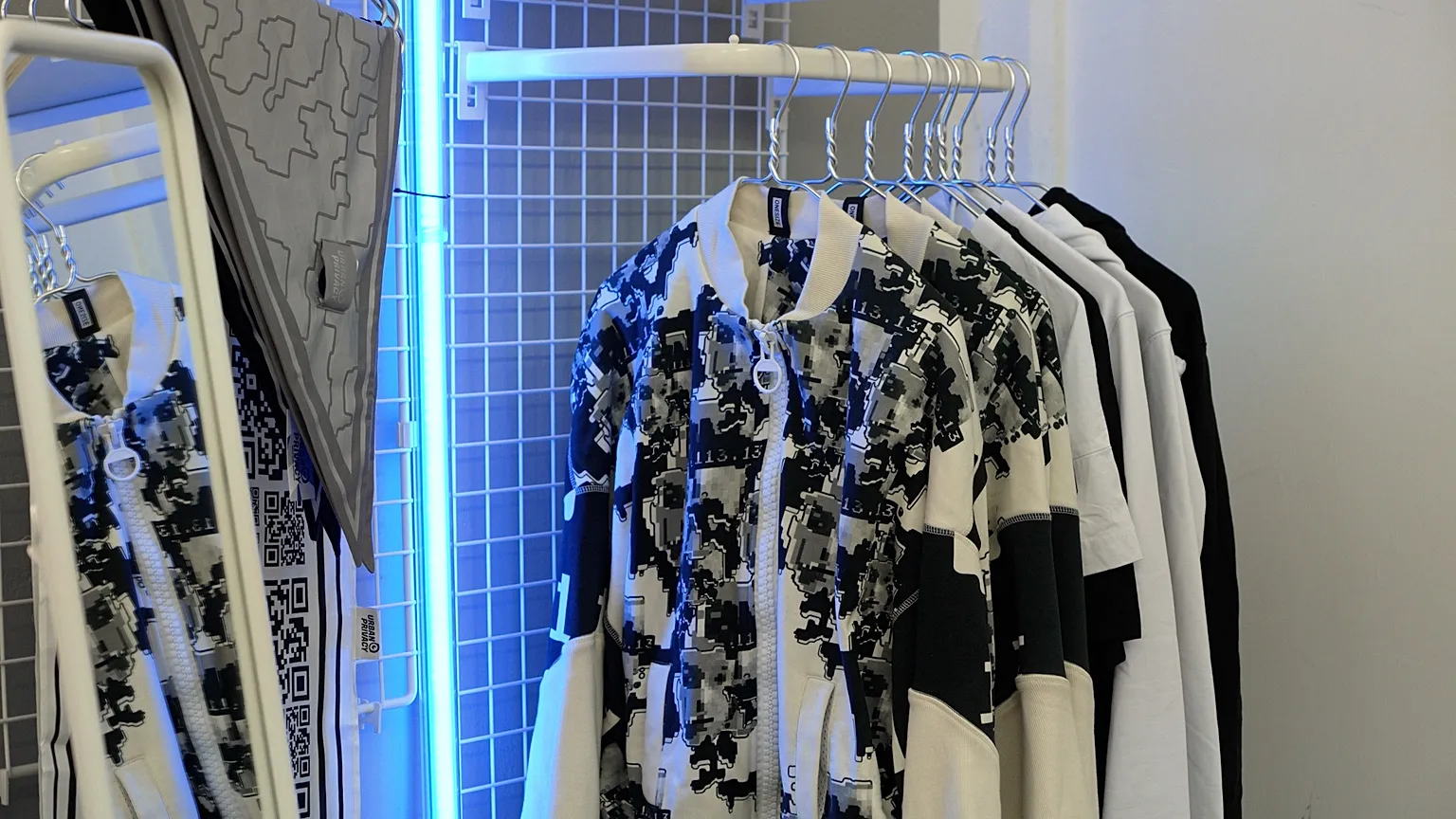 Anti-tracking jackets by Urban Privacy in Leipzig